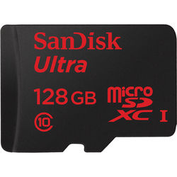 cartao SanDisk 128GB Ultra UHSI microSDXC